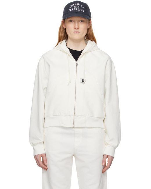 Carhartt White Amherst Jacket
