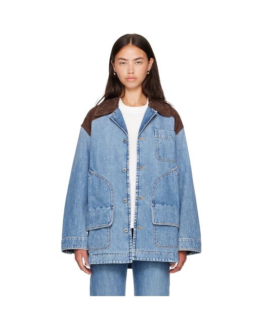 Bottega Veneta Blue Vintage Indigo Denim Jacket