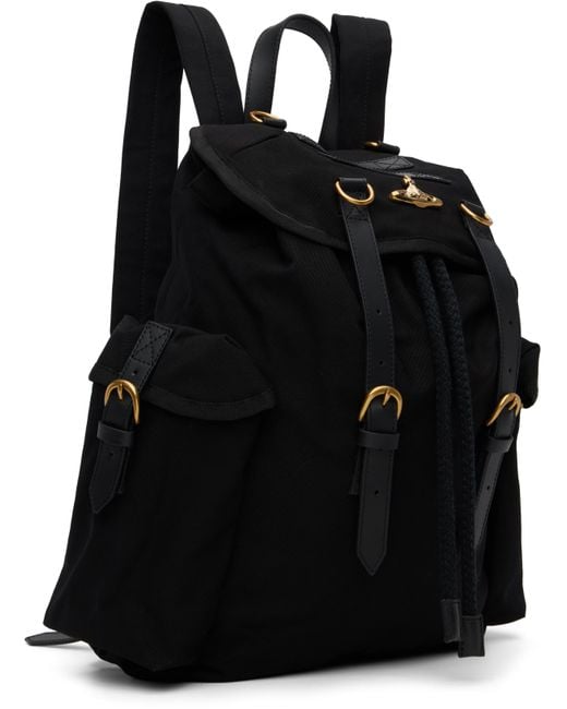 Vivienne Westwood Black Highland Backpack