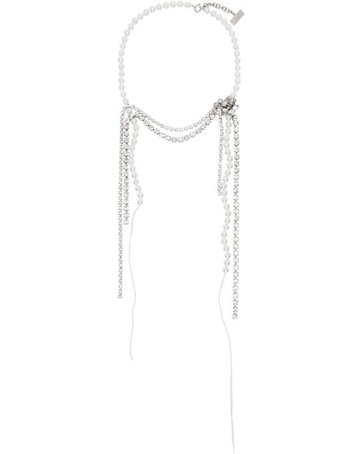 MM6 by Maison Martin Margiela Black Object Trouve Necklace