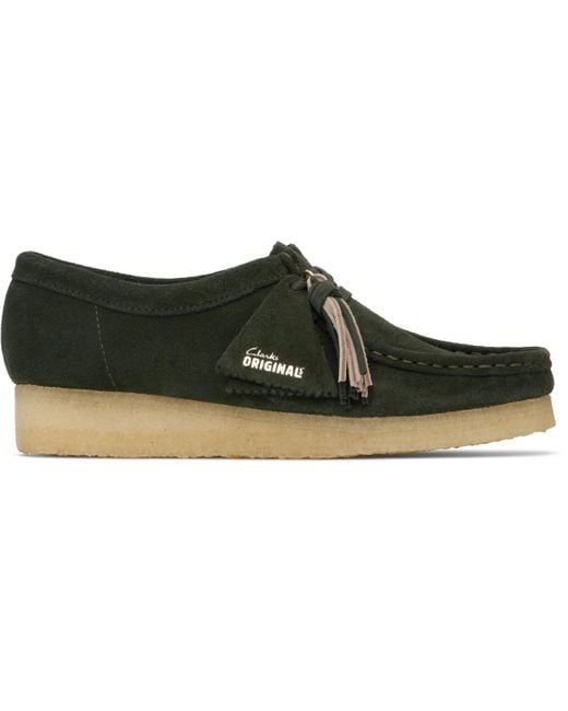 Clarks Black Wallabee Derbys