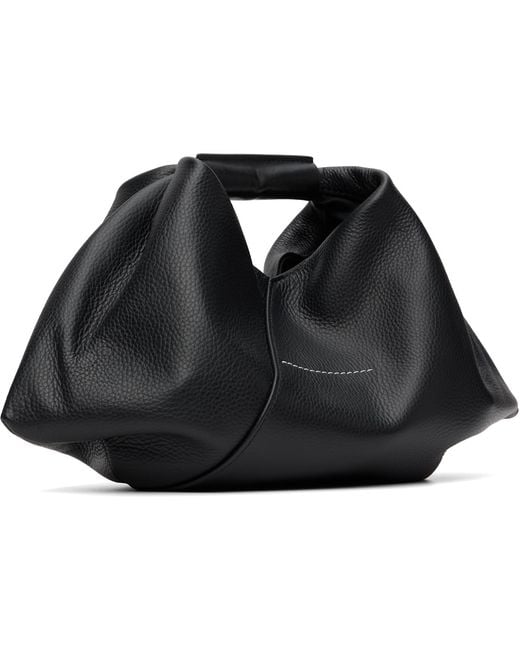 MM6 by Maison Margiela Black Triangular Tote for men
