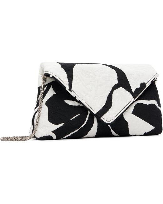 Dries Van Noten Black Envelope Large Clutch