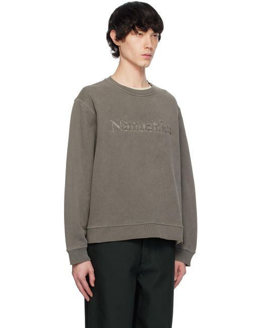 Nanushka Gray Mart Sweatshirt for men