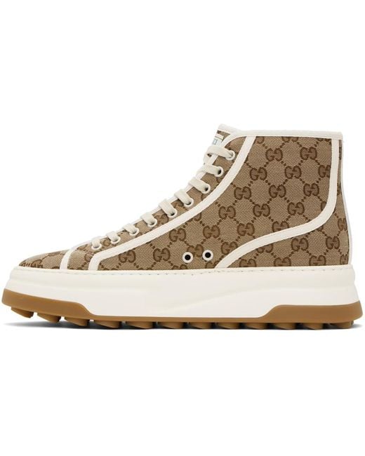 Gucci Black Gg Sneakers for men