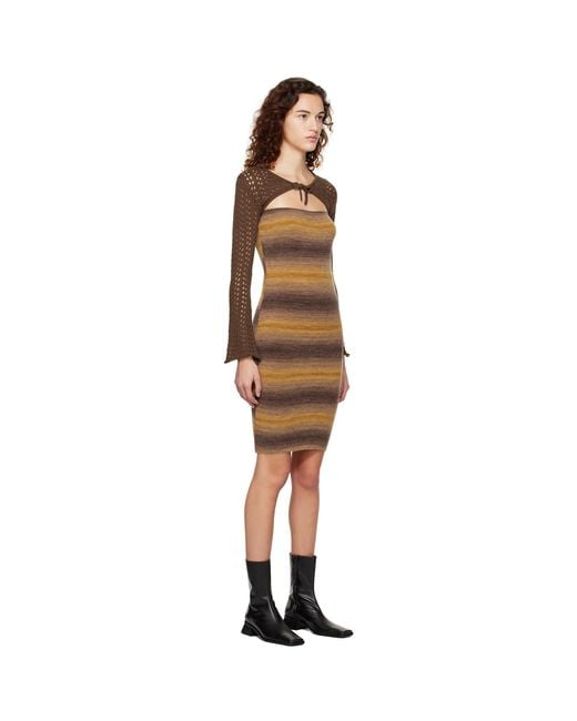 GIMAGUAS Black Ssense Exclusive Atcama Minidress