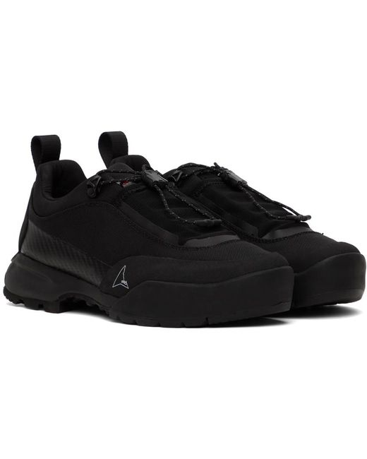 Roa Black Cingino Sneakers for men