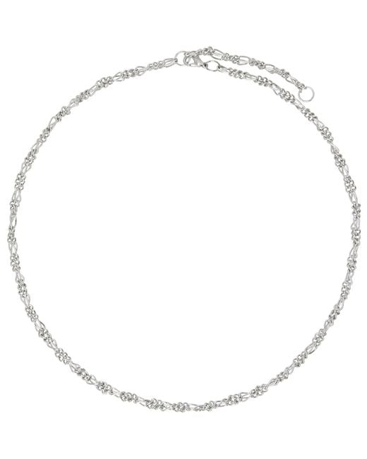 Our Legacy Metallic Brass Barbwire Necklace for men