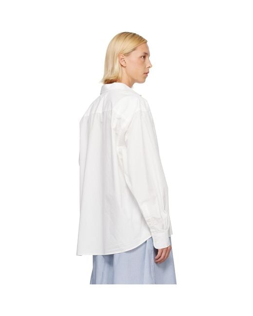 Baserange White Off- Claude Shirt