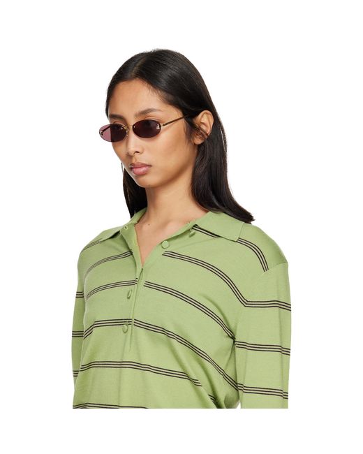 Fendi Black First' Crystal Sunglasses