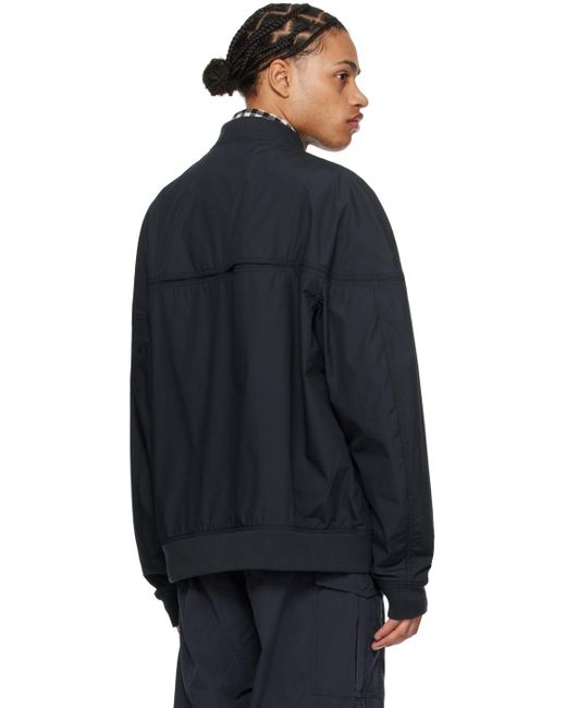 Nanamica Black Cadet Bomber Jacket for men