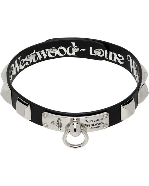 Vivienne Westwood Black Paulo Choker for men