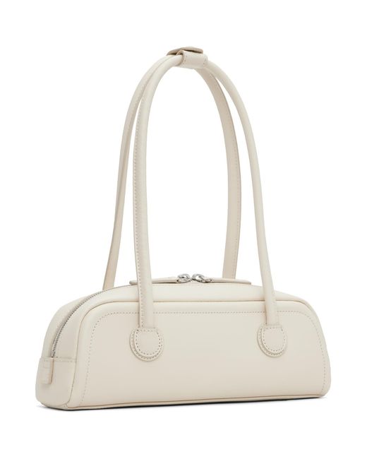 MARGE SHERWOOD White Soft Boston Ew Mini Bag