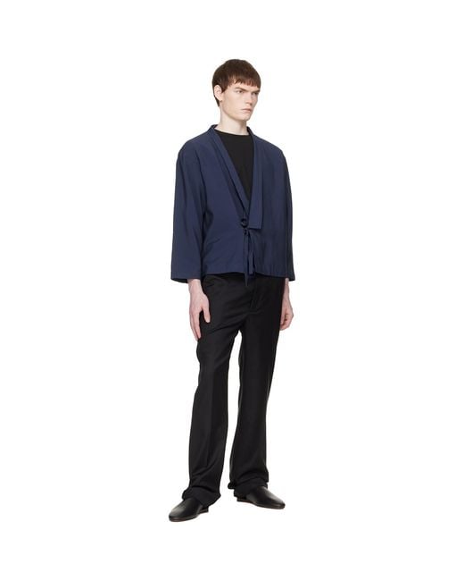 KENZO Blue Paris Kimono Jacket for men