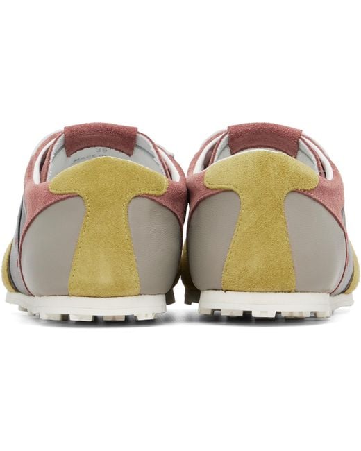 Marni Black Leather & Suede Sneakers