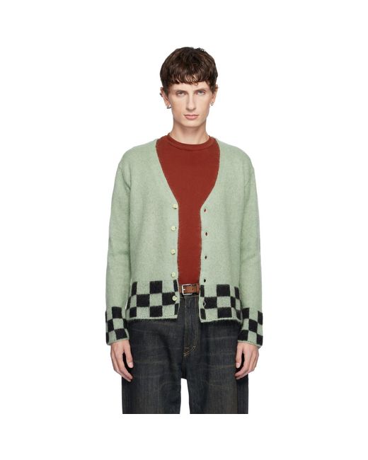 Second/Layer Black Chevy Cardigan for men