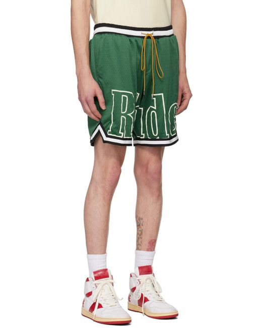 Short de basketball vert Rhude pour homme en coloris Green