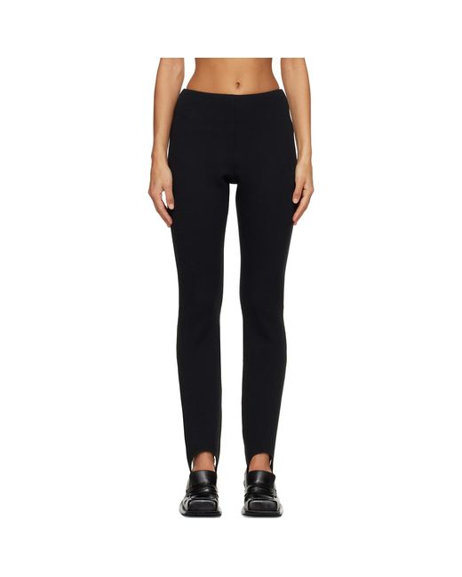 FIDAN NOVRUZOVA Black Inka Stirrup Leggings