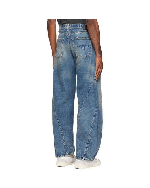 R13 Blue Janine Jeans for men