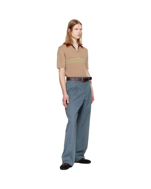 Dries Van Noten Black Calfskin Belt for men