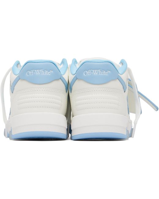 Off-White c/o Virgil Abloh Black 'Out Of Office' Calf Leather Sneakers for men