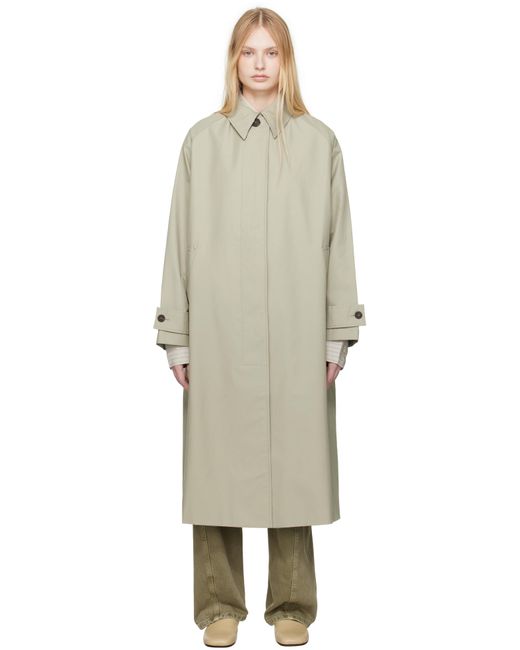 Studio Nicholson Multicolor Taupe Holin Trench Coat