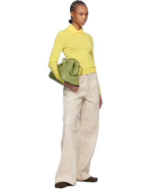 Jacquemus Green La Croisière 'The Turismo' Bowling Bag