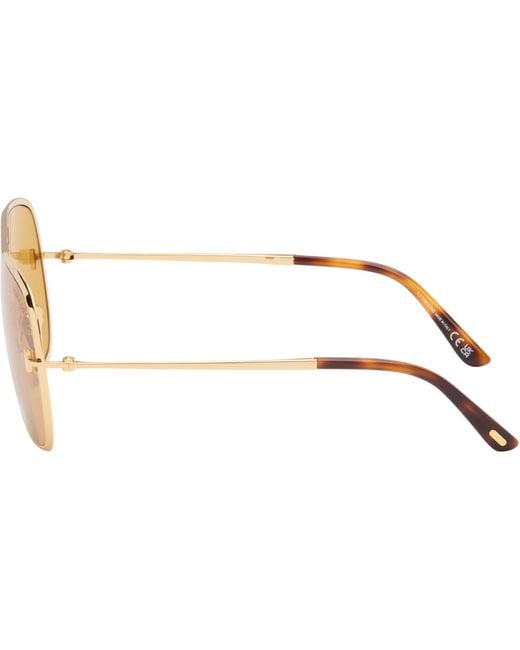 Tom Ford Natural Stavros Sunglasses for men