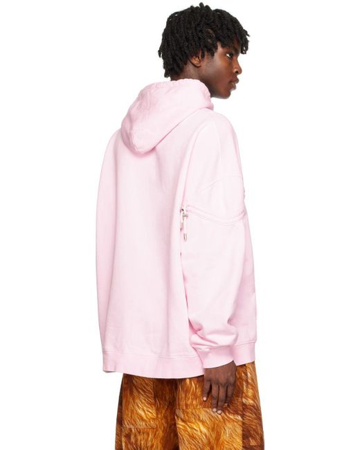 Collina Strada Pink Star Hoodie for Men Lyst