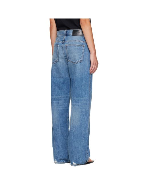 Khaite Blue Bonnie Jeans