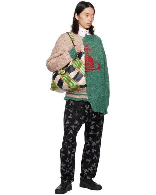 メンズ Vivienne Westwood Classic Punch Trainer ローカットスニーカー Black