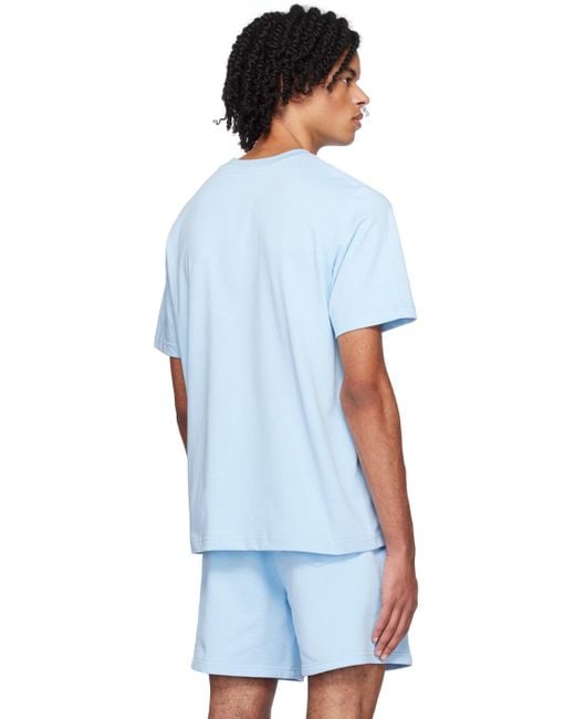 Casablancabrand Blue '' T-shirt for men