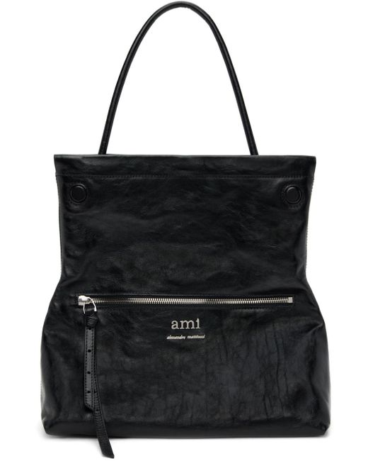 AMI Grocery トートバッグ Black