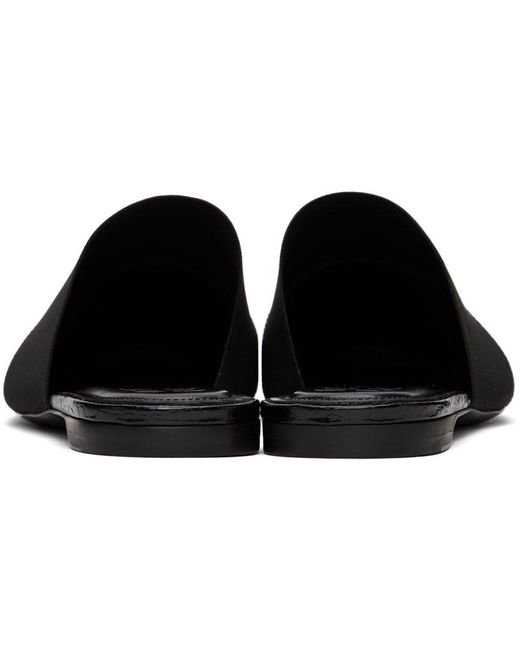 Givenchy Black Bedford Mules