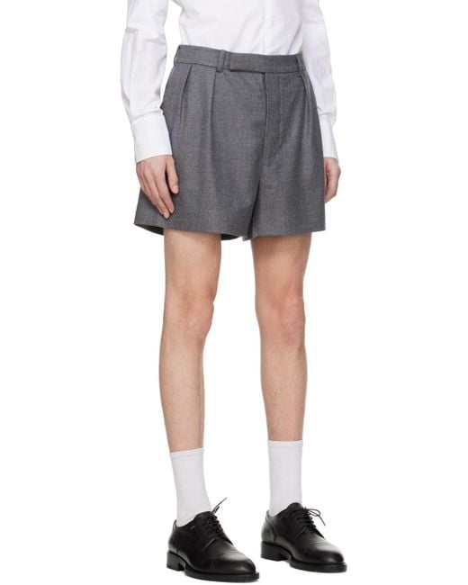16Arlington Black Ssense Exclusive Gray Atero Shorts for men