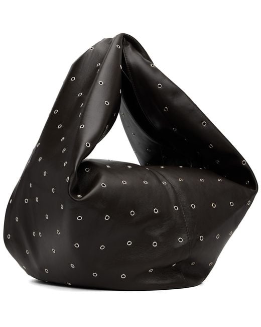 GIMAGUAS Black Luna Eyelets Bag