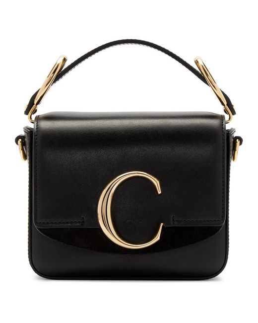 chloe black purse