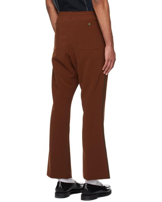 Pantalon brun à passepoils Needles pour homme en coloris Brown