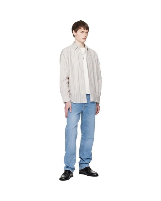 Jeanerica White Byron Shirt for men