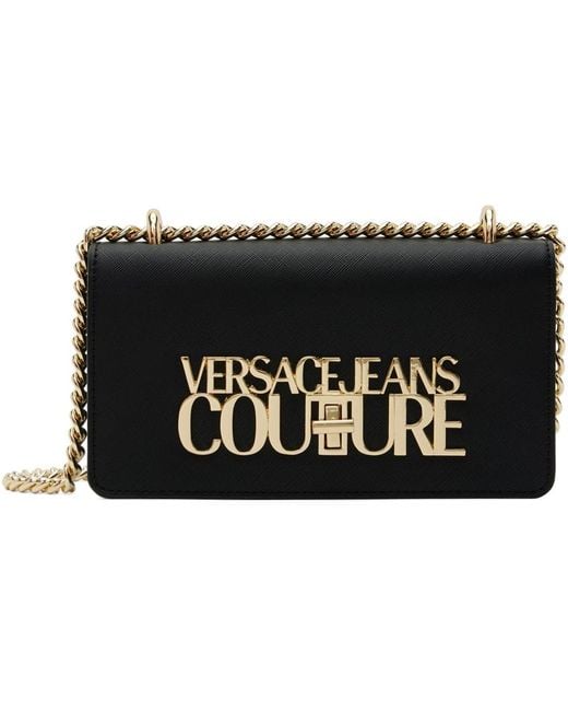 Versace Jeans Black Lock Bag