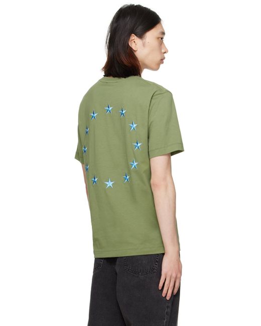 Études t-shirt wonder kaki à logos europa Etudes Studio pour homme en coloris Green