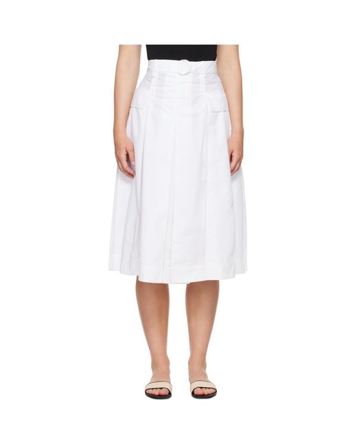 3.1 Phillip Lim White Utility Skirt
