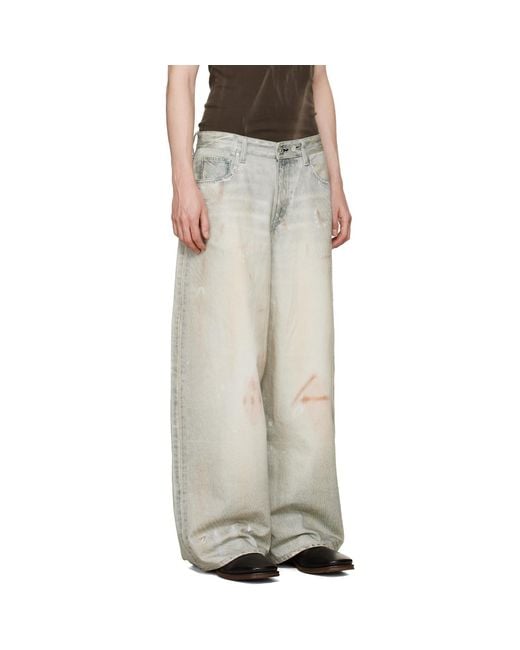 Won Hundred Natural Lyon Printed Denim Jeans for men