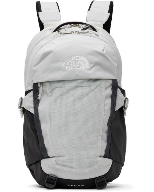 The North Face Gray & Black Recon Backpack for men