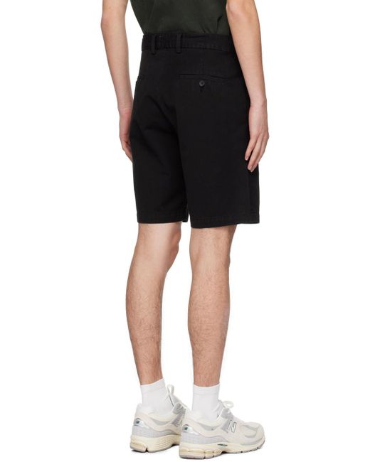 Agolde Black Vinson Shorts for men