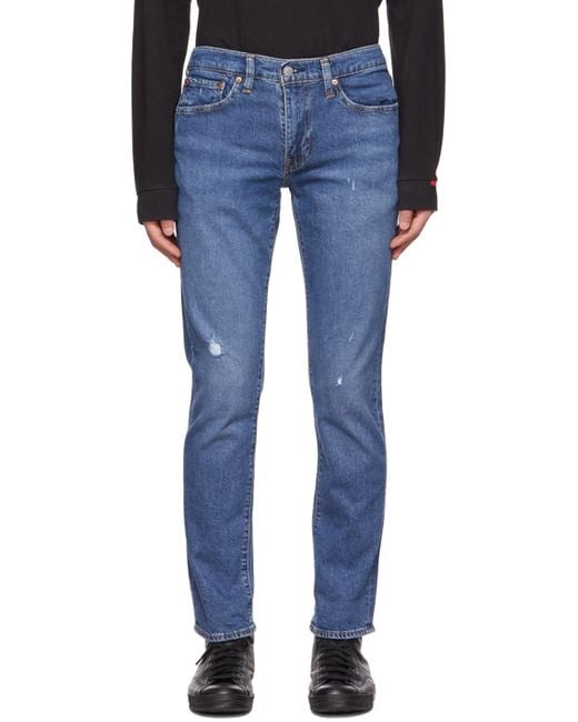 Levi's Blue 511 Slim-fit Jeans for men