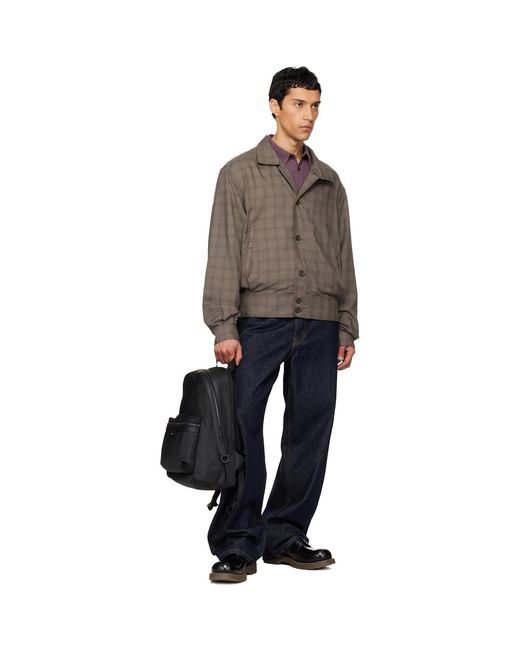 Boss Black Signature Trims Structured Backpack for men