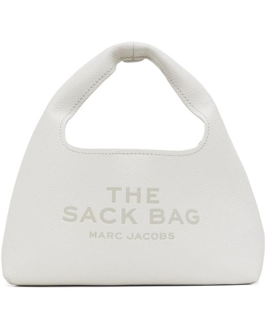 Marc Jacobs White 'the Mini Sack Bag' Tote
