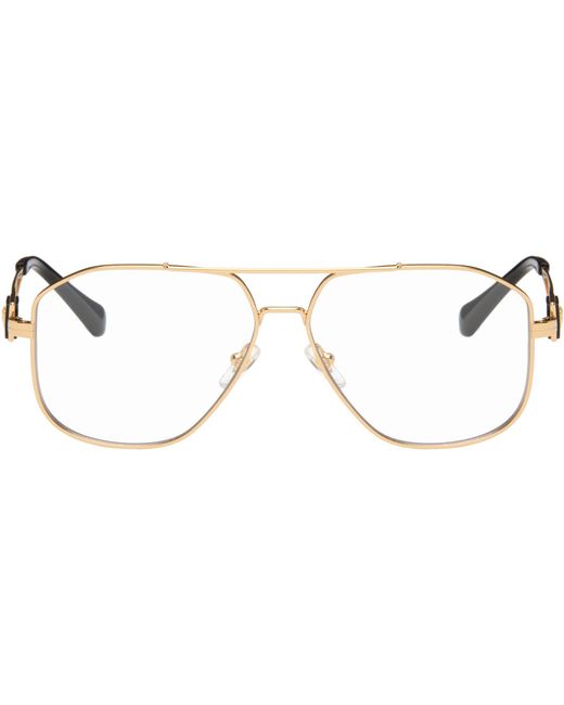 Versace Brown Medusa Glasses for men