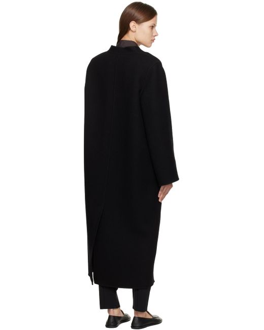 The Row Black Ceren Coat